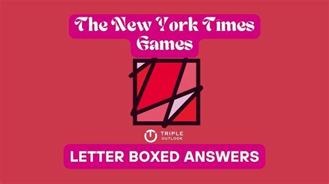 letterbox nyt|times letter boxed today.